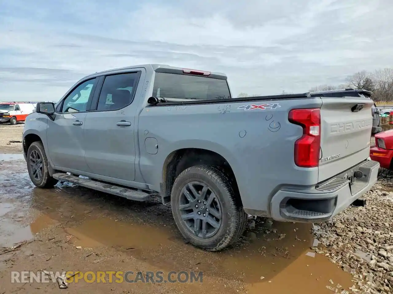 2 Фотография поврежденного автомобиля 1GCPDEEK3RZ199631 CHEVROLET SILVERADO 2024