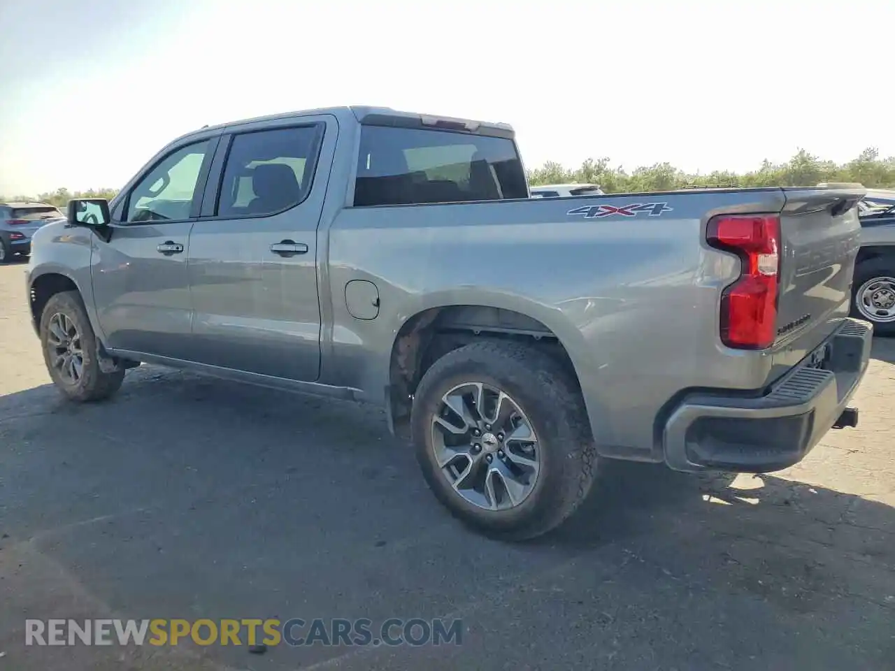 2 Photograph of a damaged car 1GCPDEEK5RZ305013 CHEVROLET SILVERADO 2024