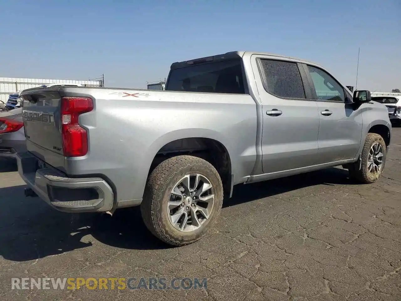 3 Photograph of a damaged car 1GCPDEEK5RZ305013 CHEVROLET SILVERADO 2024