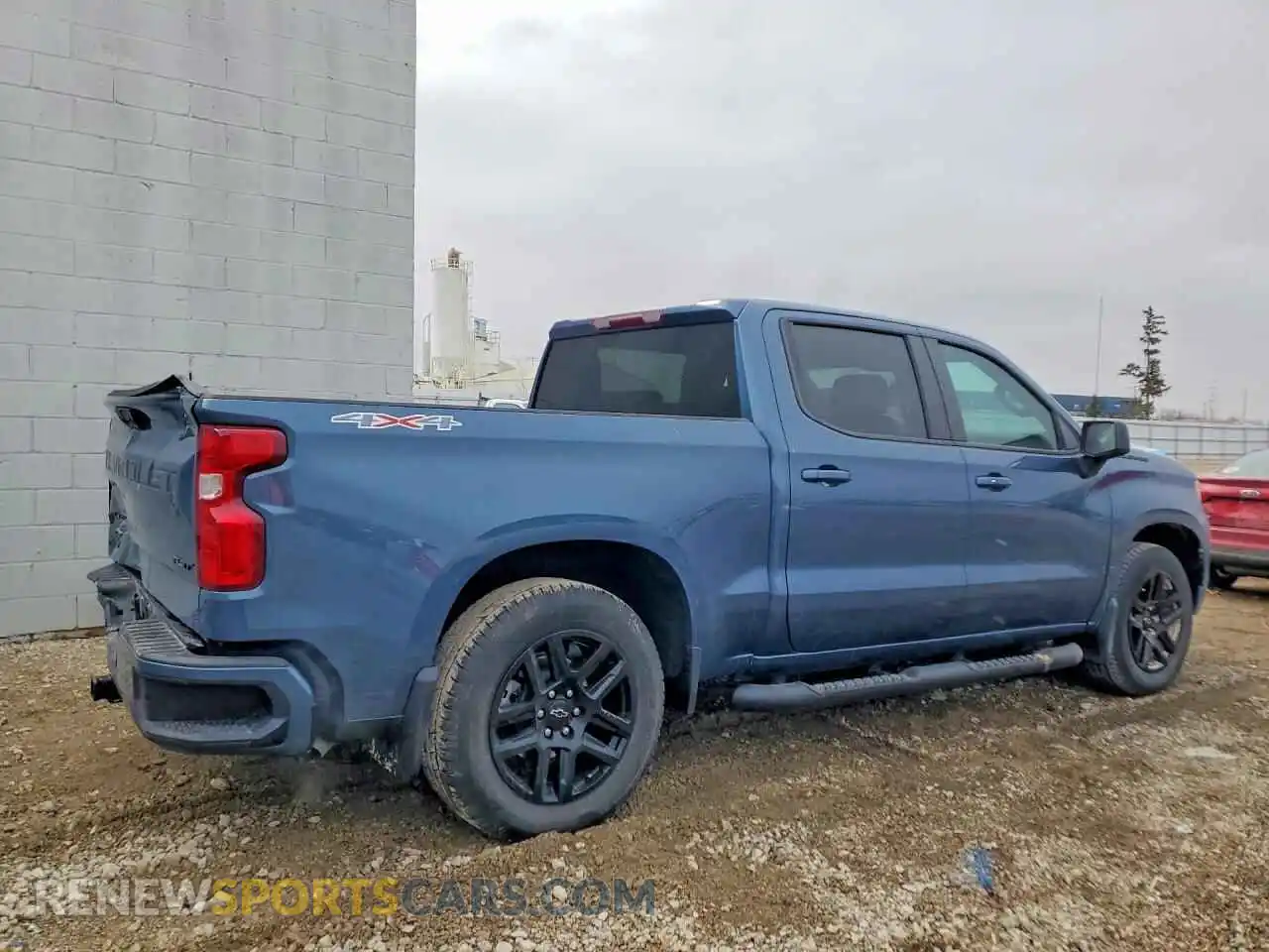 3 fotografías del automóvil dañado 1GCPDEEK6RZ234923 CHEVROLET SILVERADO 2024