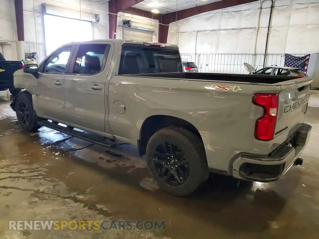 2 fotografías del automóvil dañado 1GCPDEEK9RZ309436 CHEVROLET SILVERADO 2024