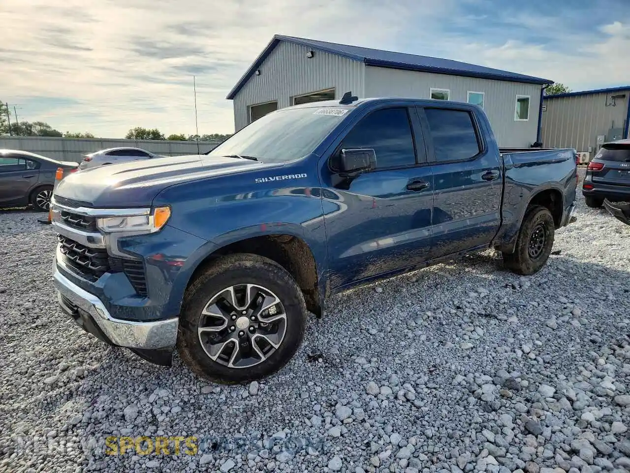 1 Photograph of a damaged car 1GCPDKEK2RZ262877 CHEVROLET SILVERADO 2024