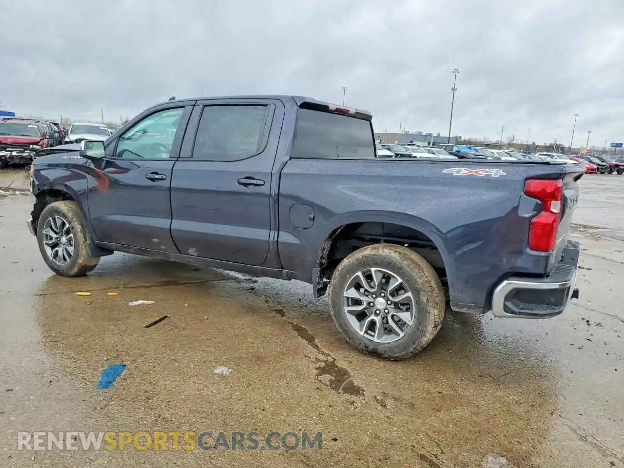 2 Photograph of a damaged car 1GCPDKEK2RZ296690 CHEVROLET SILVERADO 2024