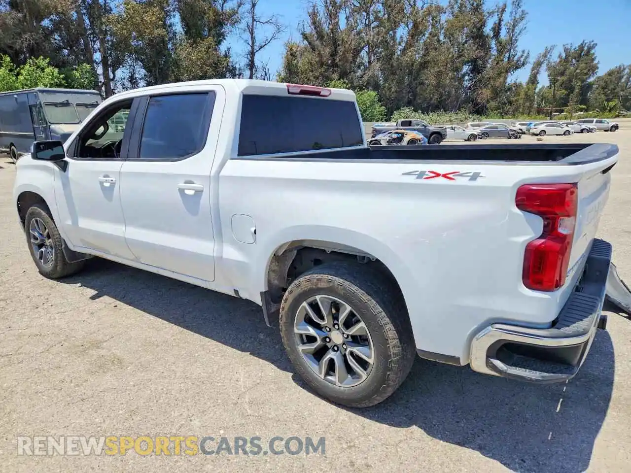 2 Photograph of a damaged car 1GCPDKEK3RZ364026 CHEVROLET SILVERADO 2024