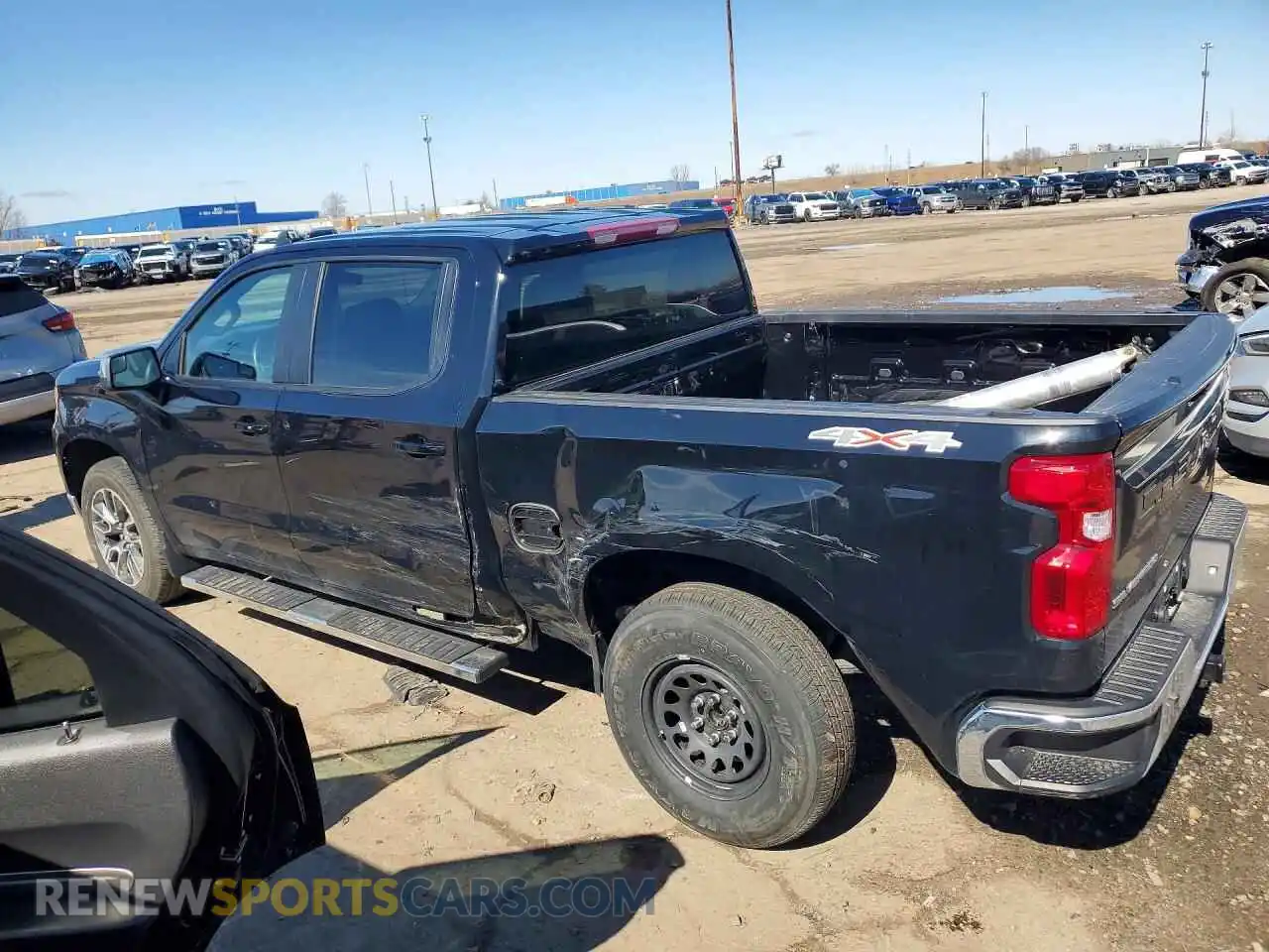 2 Photograph of a damaged car 1GCPDKEK5RZ346093 CHEVROLET SILVERADO 2024