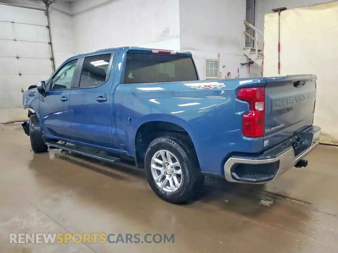 2 Photograph of a damaged car 1GCPDKEK7RZ401305 CHEVROLET SILVERADO 2024