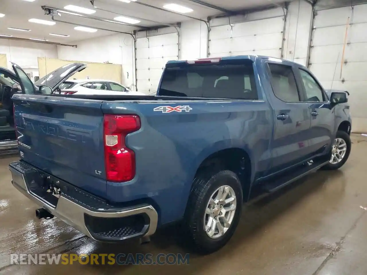 3 Photograph of a damaged car 1GCPDKEK7RZ401305 CHEVROLET SILVERADO 2024