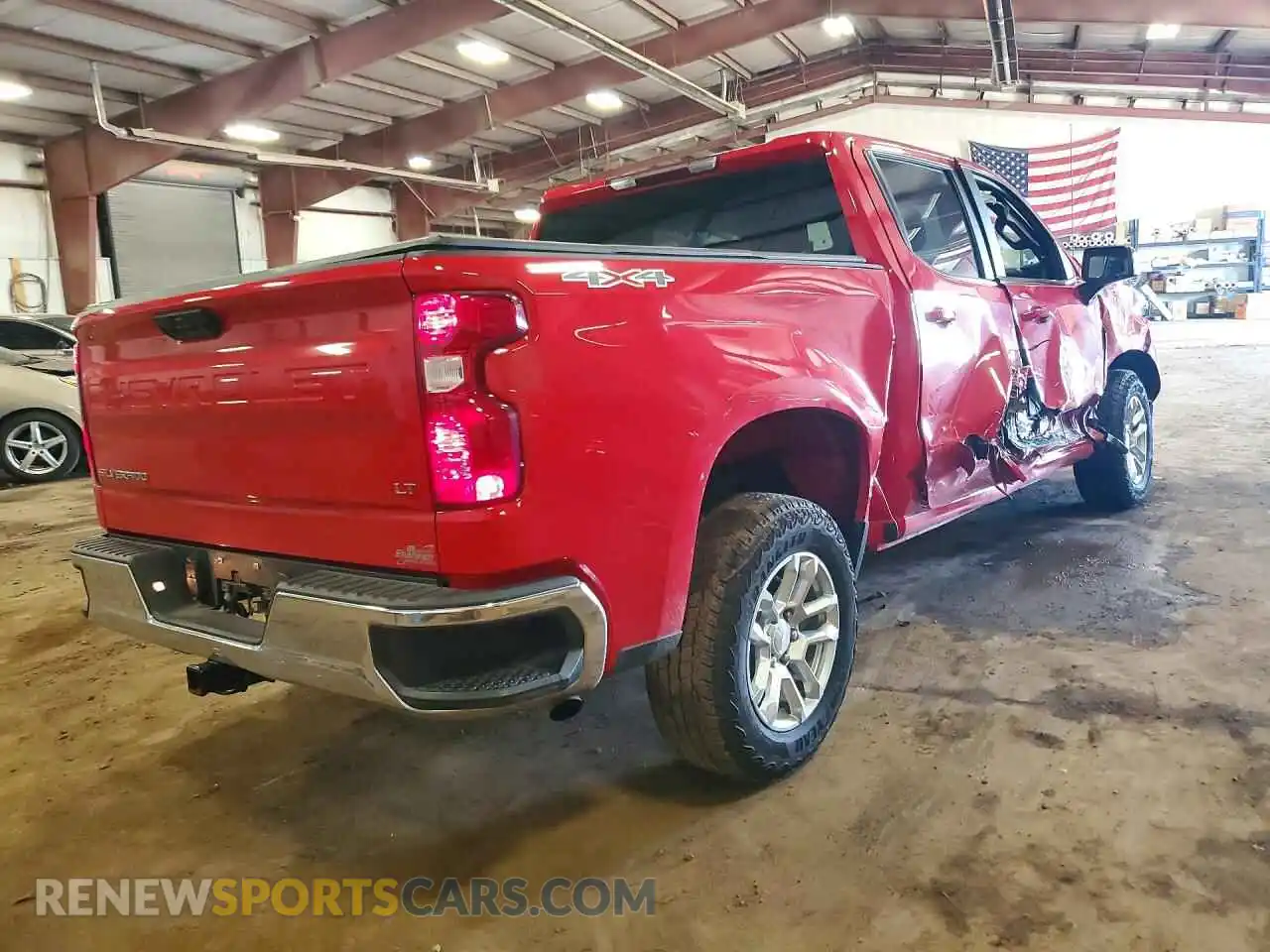 3 Photograph of a damaged car 1GCPDKEKXRZ331508 CHEVROLET SILVERADO 2024