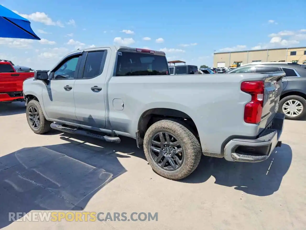 2 Photograph of a damaged car 1GCRABEK9RZ340153 CHEVROLET SILVERADO 2024