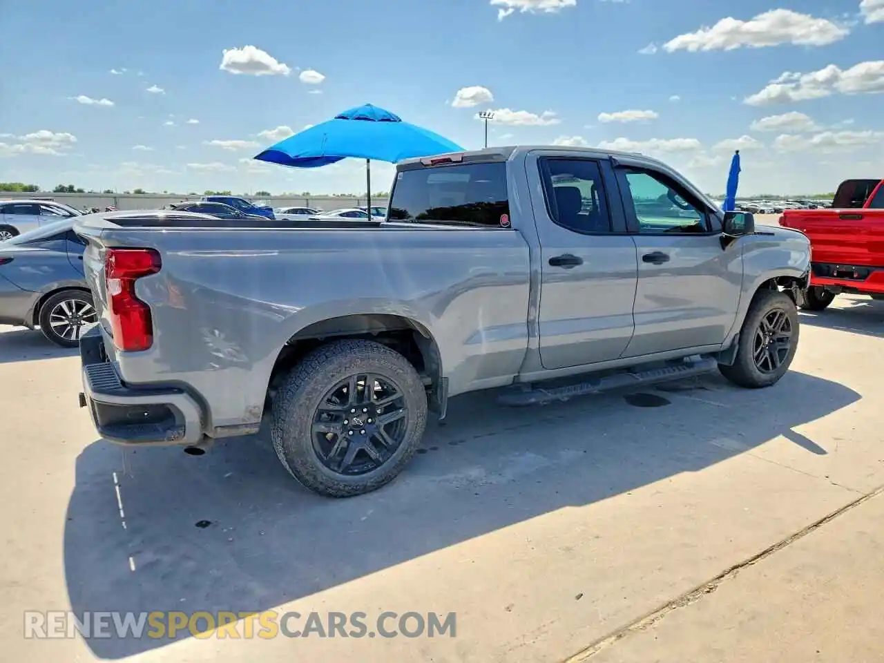 3 Photograph of a damaged car 1GCRABEK9RZ340153 CHEVROLET SILVERADO 2024