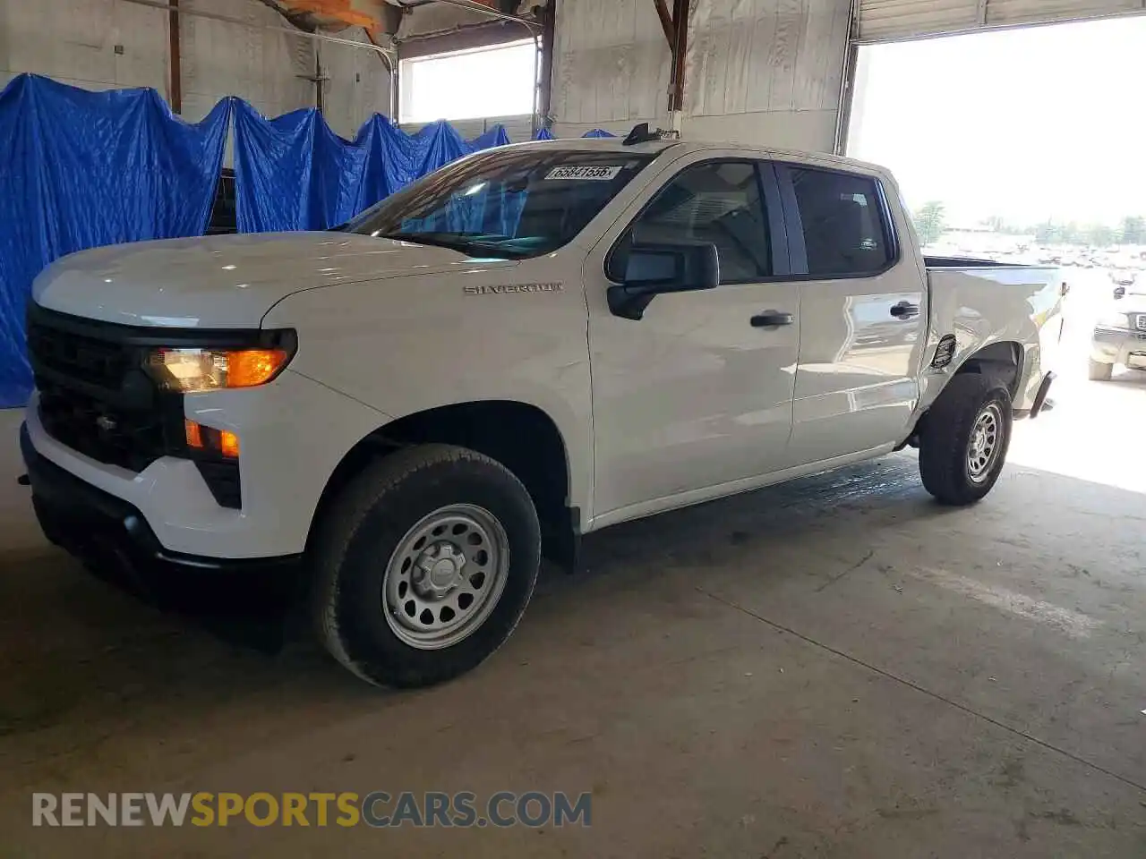 1 Photograph of a damaged car 1GCUDAED9RZ136403 CHEVROLET SILVERADO 2024