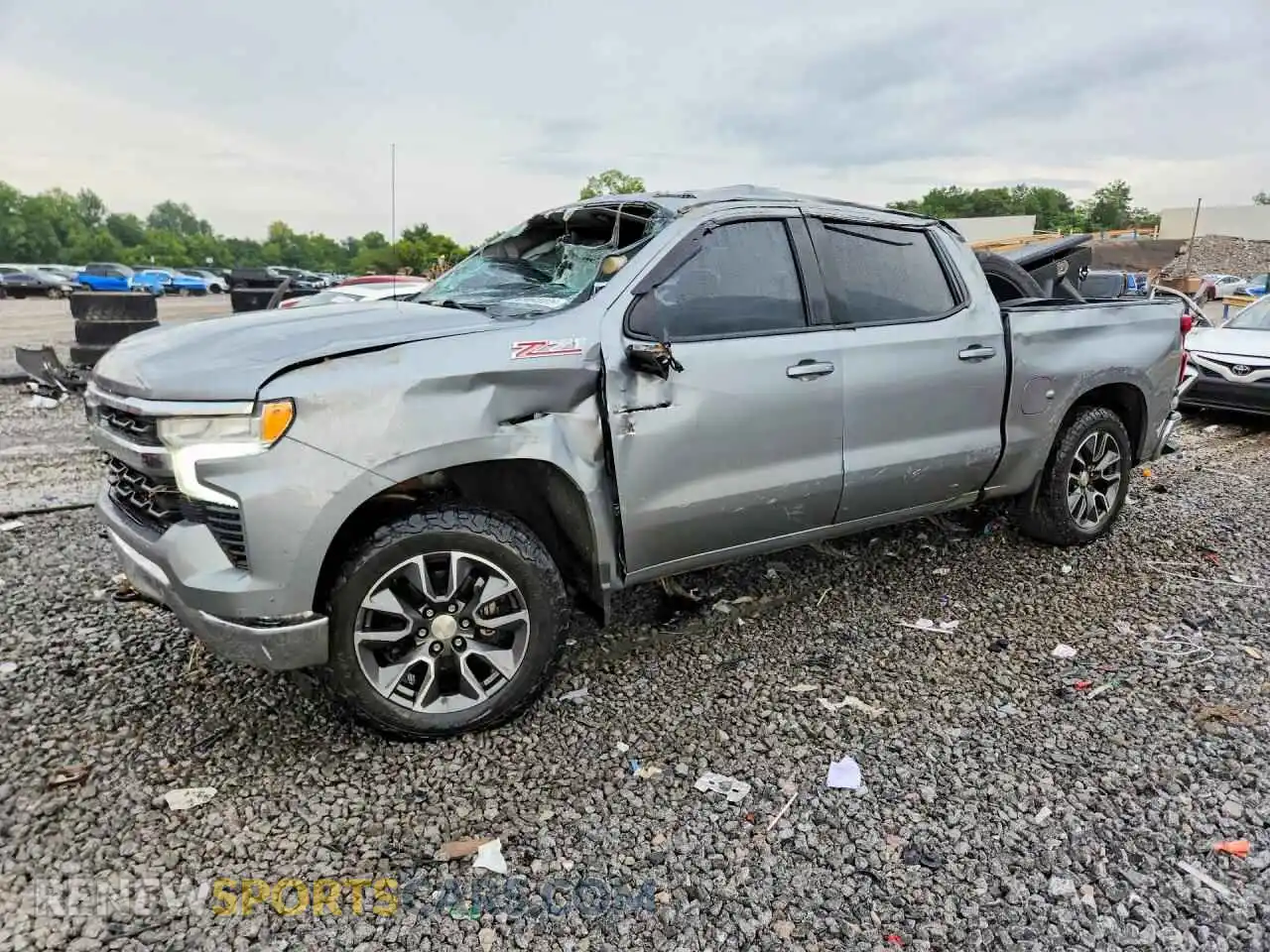 1 Photograph of a damaged car 1GCUDDED1RZ128572 CHEVROLET SILVERADO 2024
