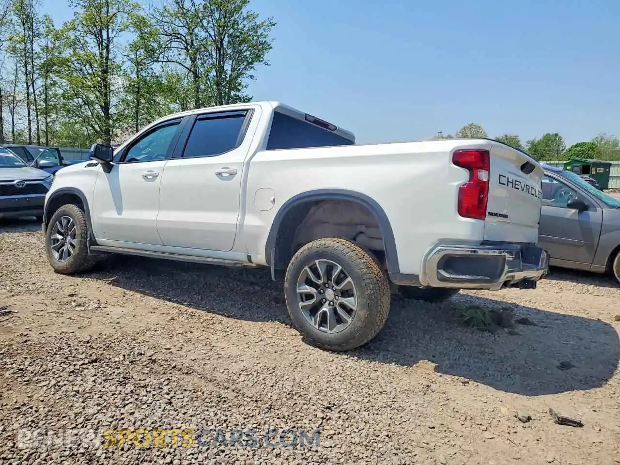 2 Photograph of a damaged car 1GCUDDED1RZ147087 CHEVROLET SILVERADO 2024