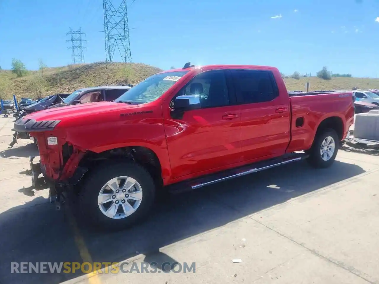 1 Фотография поврежденного автомобиля 1GCUDDED1RZ214030 CHEVROLET SILVERADO 2024
