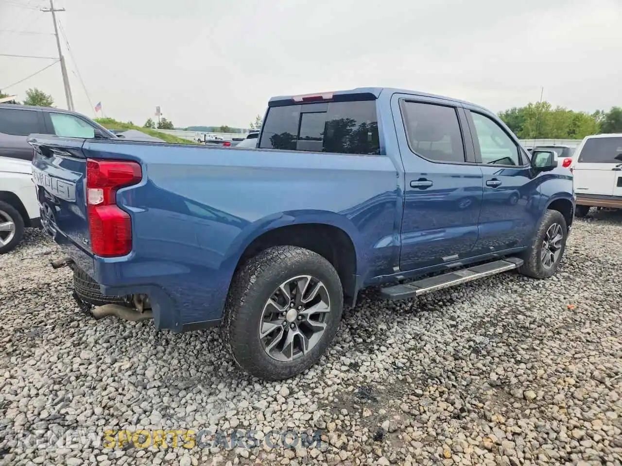 3 fotografías del automóvil dañado 1GCUDDED3RZ169995 CHEVROLET SILVERADO 2024