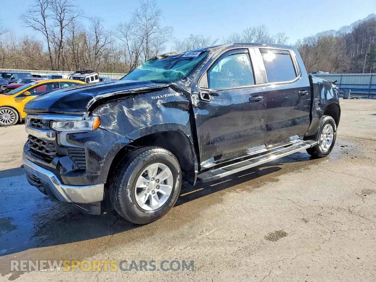1 Photograph of a damaged car 1GCUDDED8RZ137530 CHEVROLET SILVERADO 2024