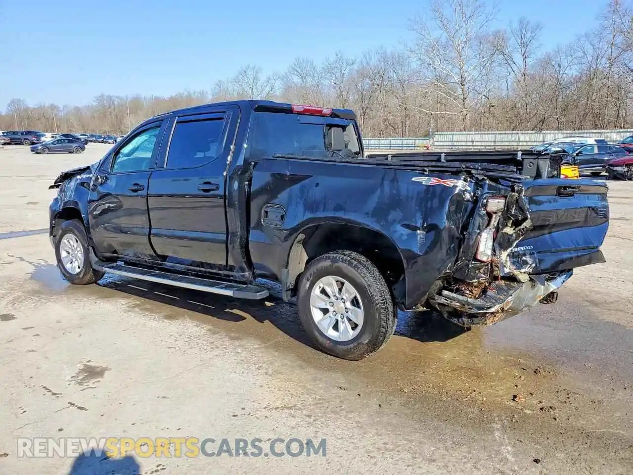 2 Photograph of a damaged car 1GCUDDED8RZ137530 CHEVROLET SILVERADO 2024