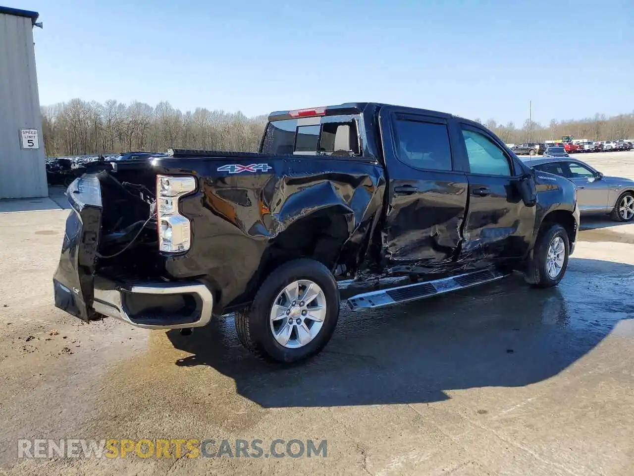 3 Photograph of a damaged car 1GCUDDED8RZ137530 CHEVROLET SILVERADO 2024