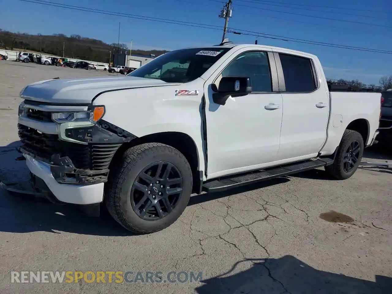 1 fotografías del automóvil dañado 1GCUDEED3RZ219297 CHEVROLET SILVERADO 2024