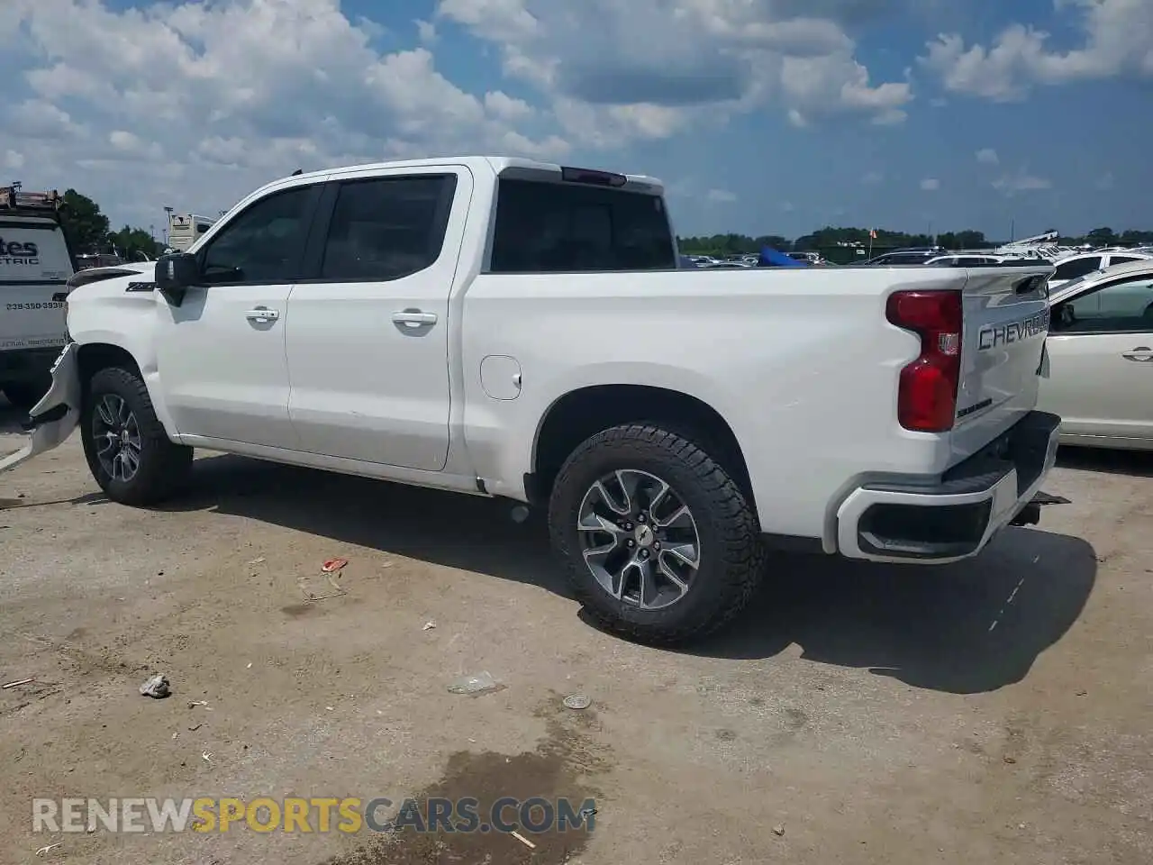 2 Фотография поврежденного автомобиля 1GCUDEED3RZ233362 CHEVROLET SILVERADO 2024