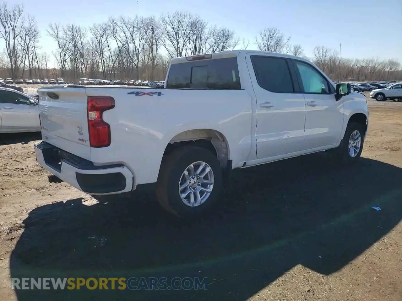 3 Фотография поврежденного автомобиля 1GCUDEED9RZ145139 CHEVROLET SILVERADO 2024