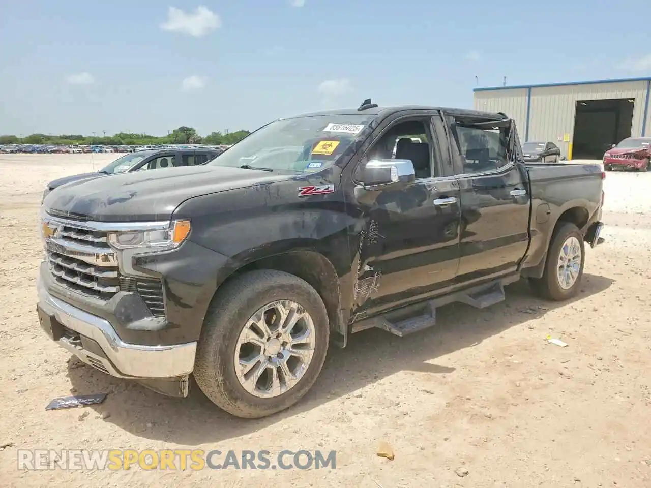 1 Фотография поврежденного автомобиля 1GCUDGED2RZ147584 CHEVROLET SILVERADO 2024