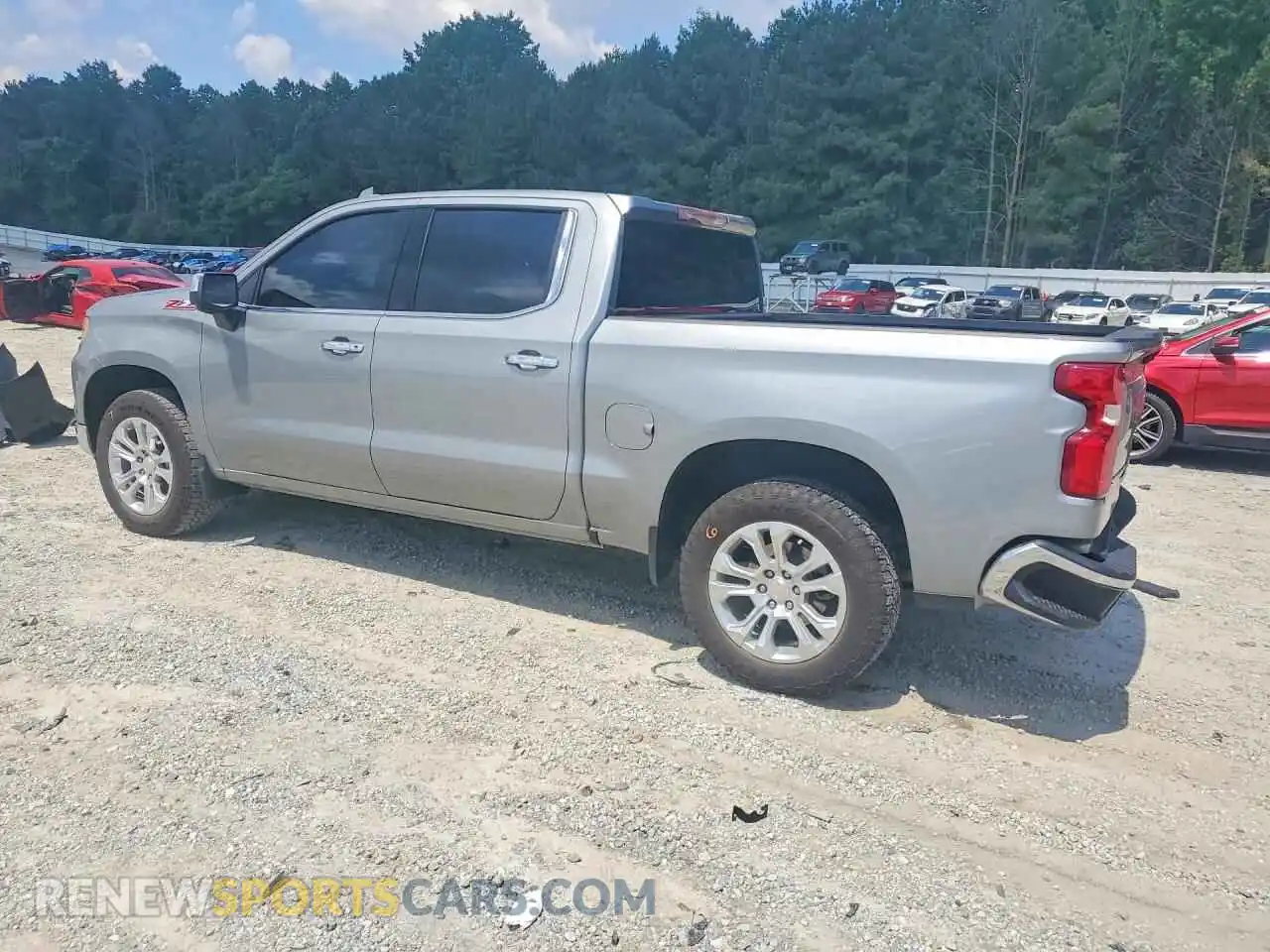 2 fotografías del automóvil dañado 1GCUDGED2RZ337336 CHEVROLET SILVERADO 2024