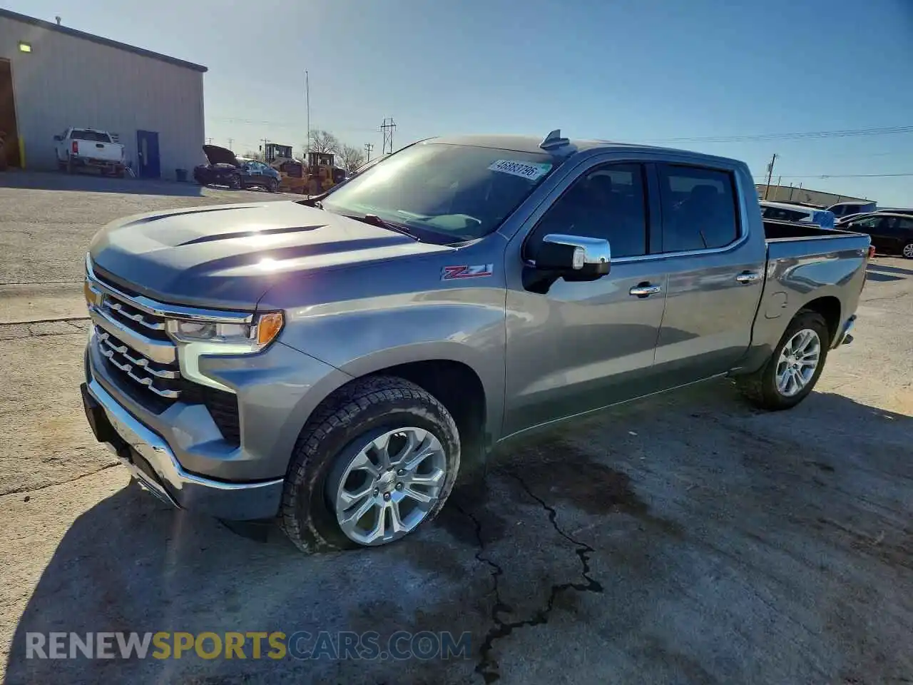 1 Фотография поврежденного автомобиля 1GCUDGED8RZ285145 CHEVROLET SILVERADO 2024