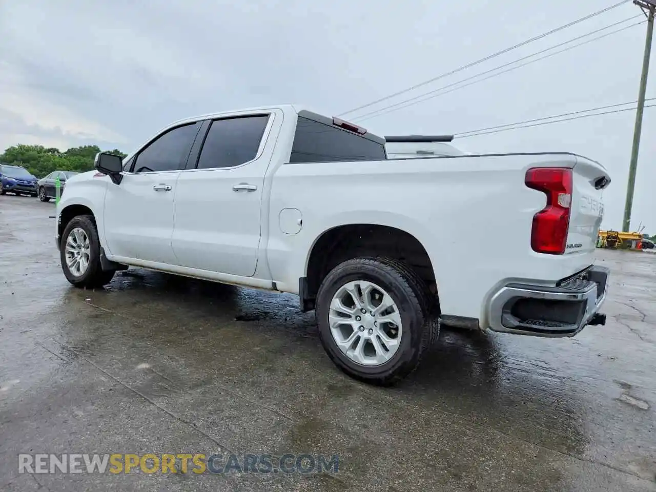 2 Photograph of a damaged car 1GCUDGED8RZ346073 CHEVROLET SILVERADO 2024