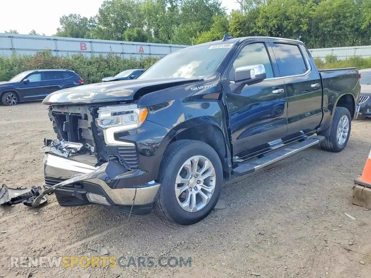 1 Photograph of a damaged car 1GCUDGEL8RZ280714 CHEVROLET SILVERADO 2024