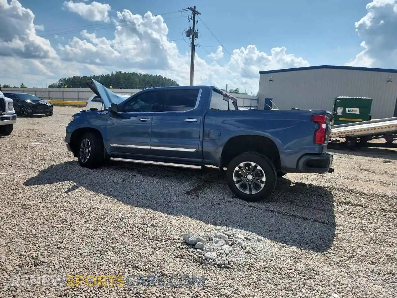 2 Photograph of a damaged car 1GCUDJED4RZ306022 CHEVROLET SILVERADO 2024