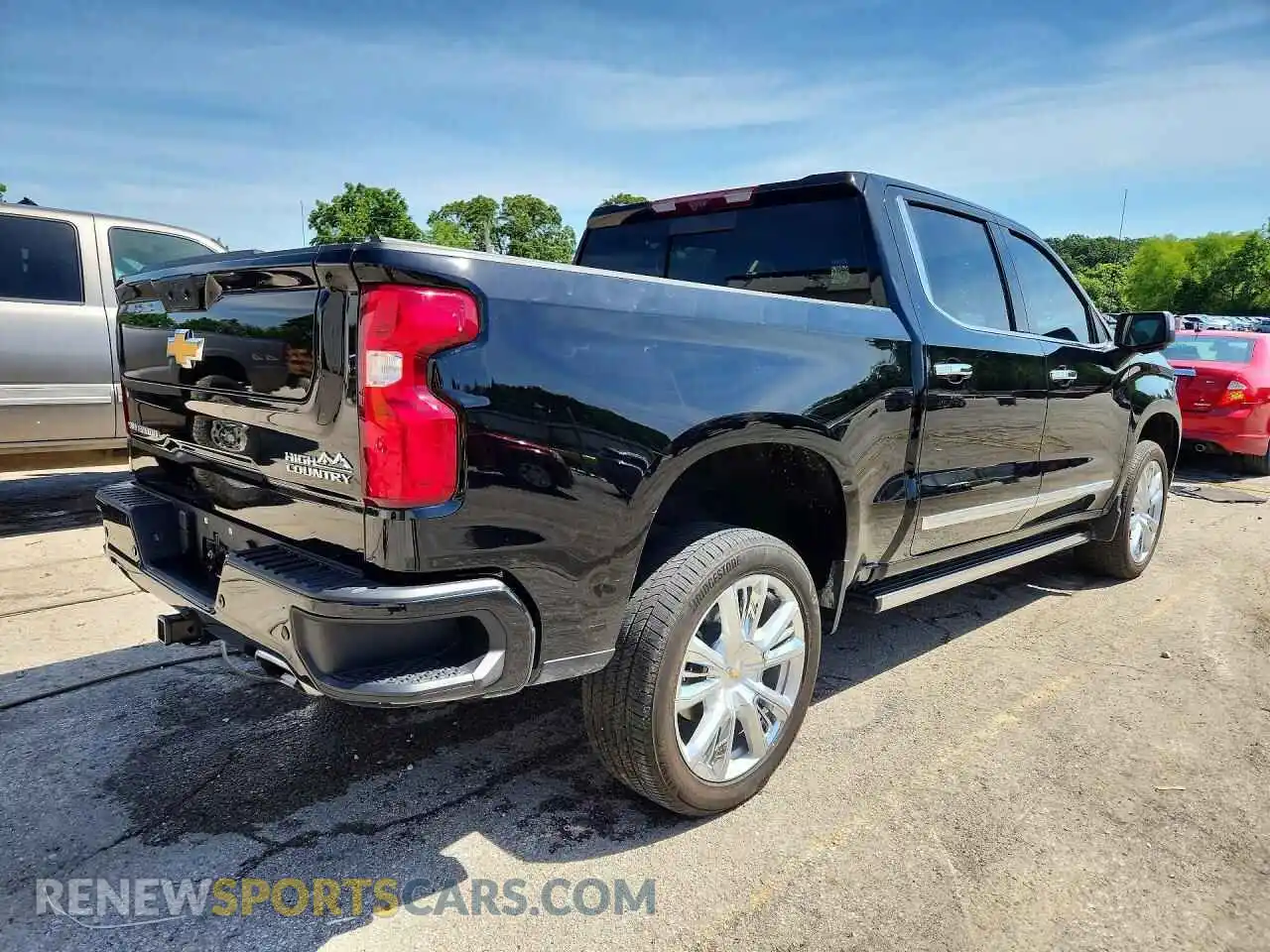 3 fotografías del automóvil dañado 1GCUDJEDXRZ406643 CHEVROLET SILVERADO 2024