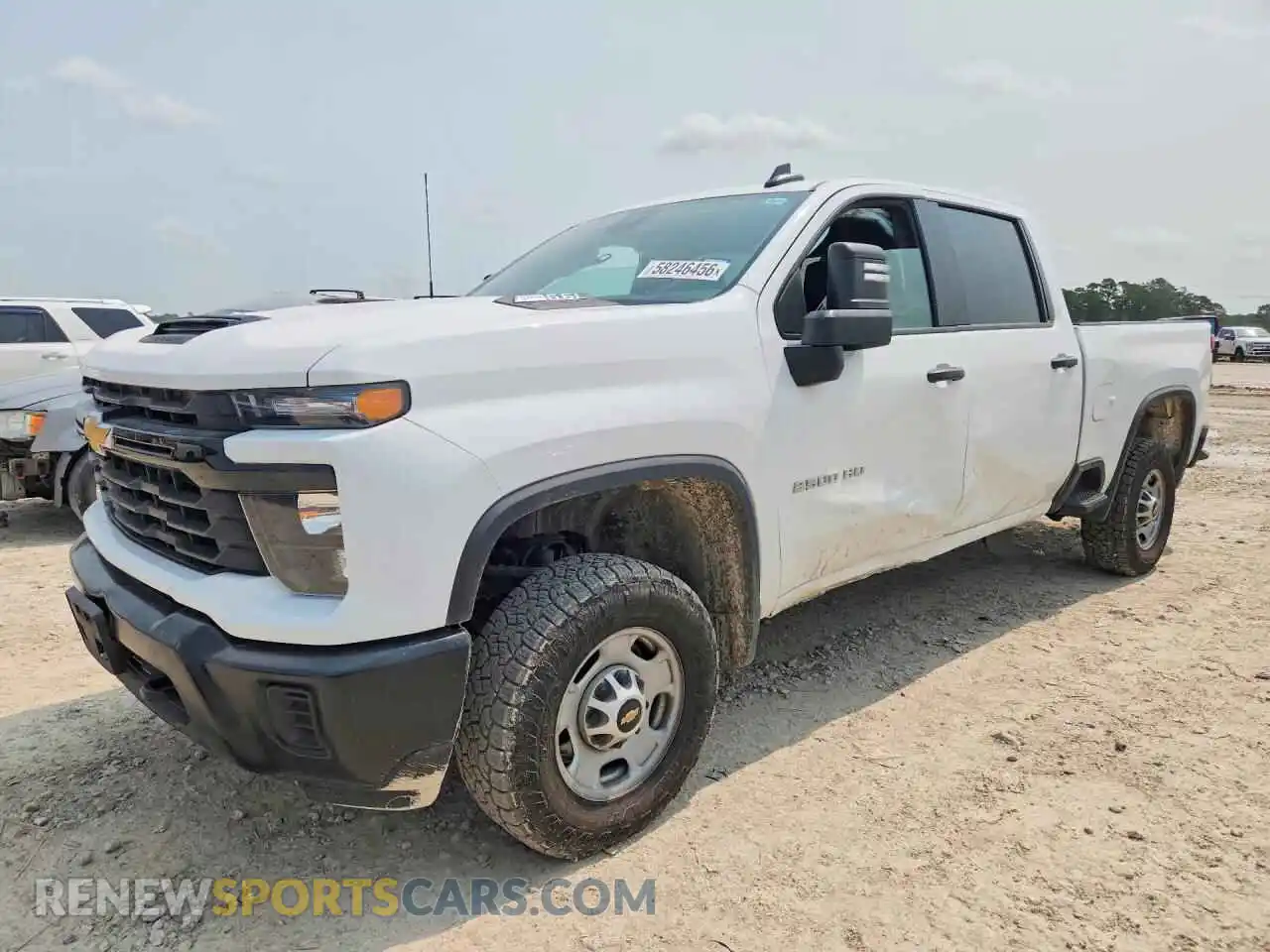 1 Photograph of a damaged car 2GC1WLE70R1263522 CHEVROLET SILVERADO 2024