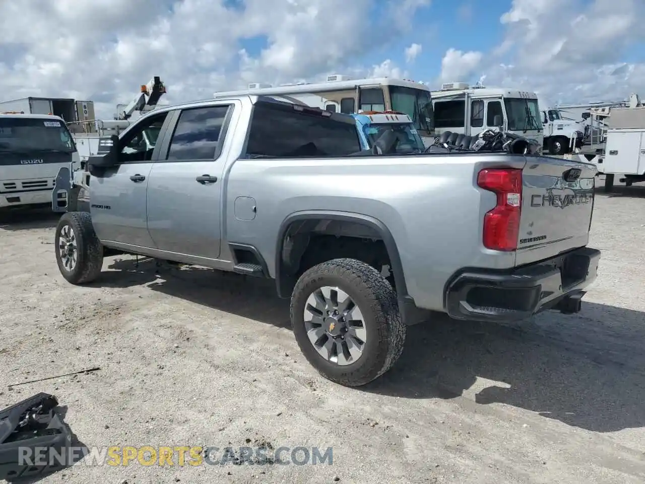 2 Photograph of a damaged car 2GC4WME71R1157633 CHEVROLET SILVERADO 2024