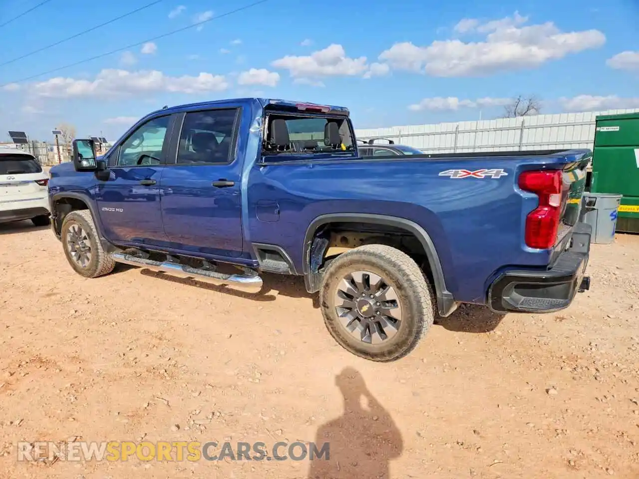 2 Photograph of a damaged car 2GC4YME70R1209893 CHEVROLET SILVERADO 2024