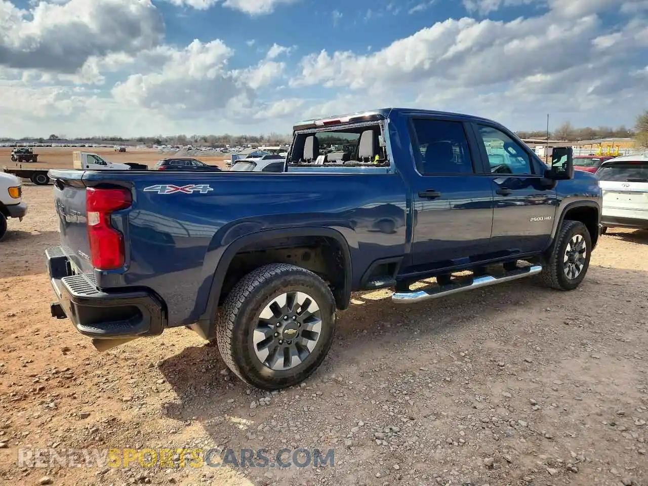 3 Photograph of a damaged car 2GC4YME70R1209893 CHEVROLET SILVERADO 2024