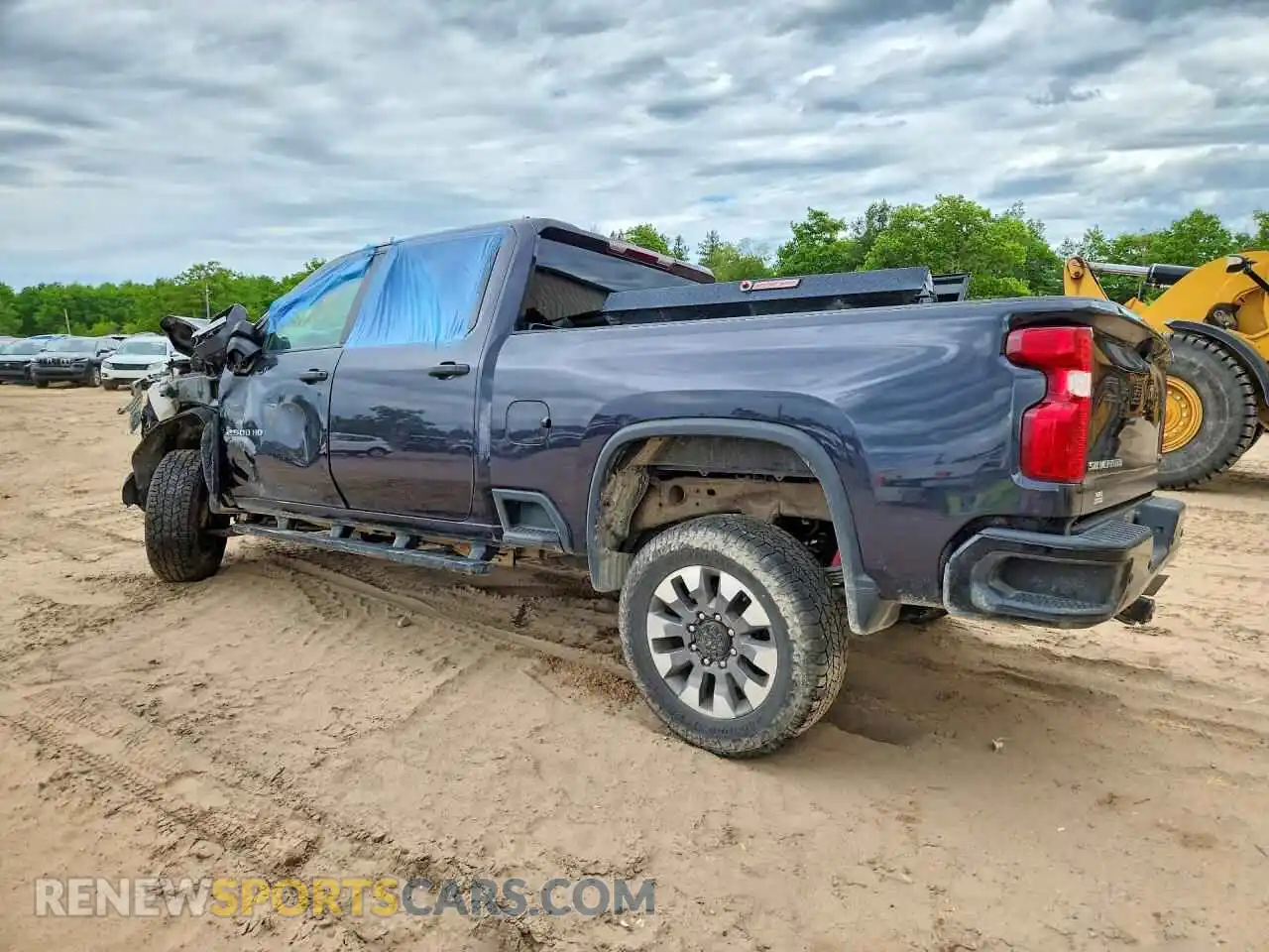 2 Photograph of a damaged car 2GC4YME72R1123615 CHEVROLET SILVERADO 2024