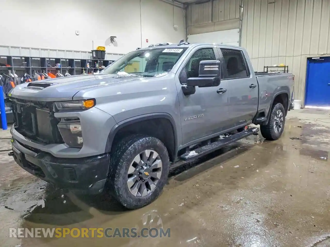 1 Photograph of a damaged car 2GC4YME73R1136681 CHEVROLET SILVERADO 2024