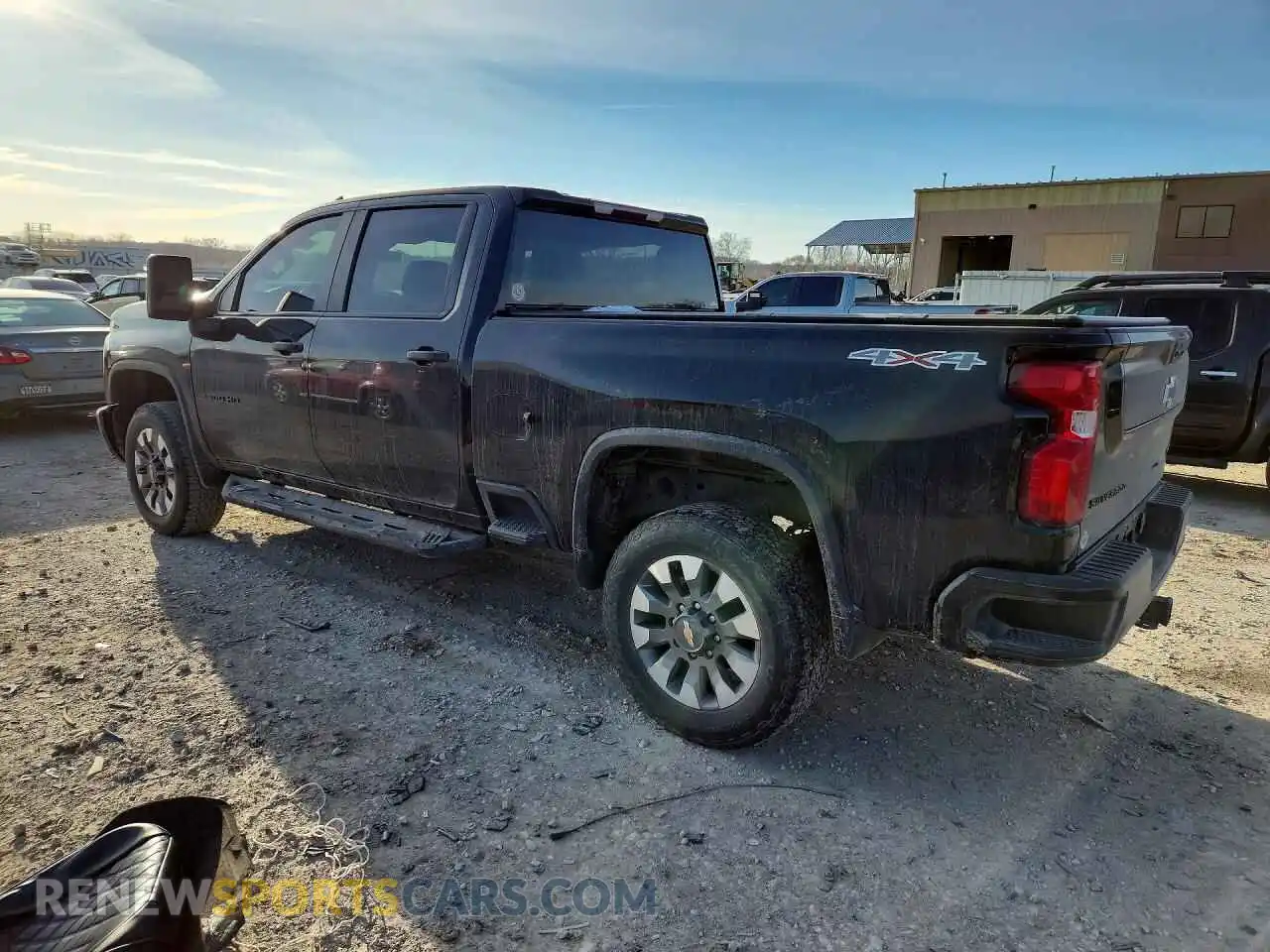 2 Фотография поврежденного автомобиля 2GC4YME75R1113841 CHEVROLET SILVERADO 2024