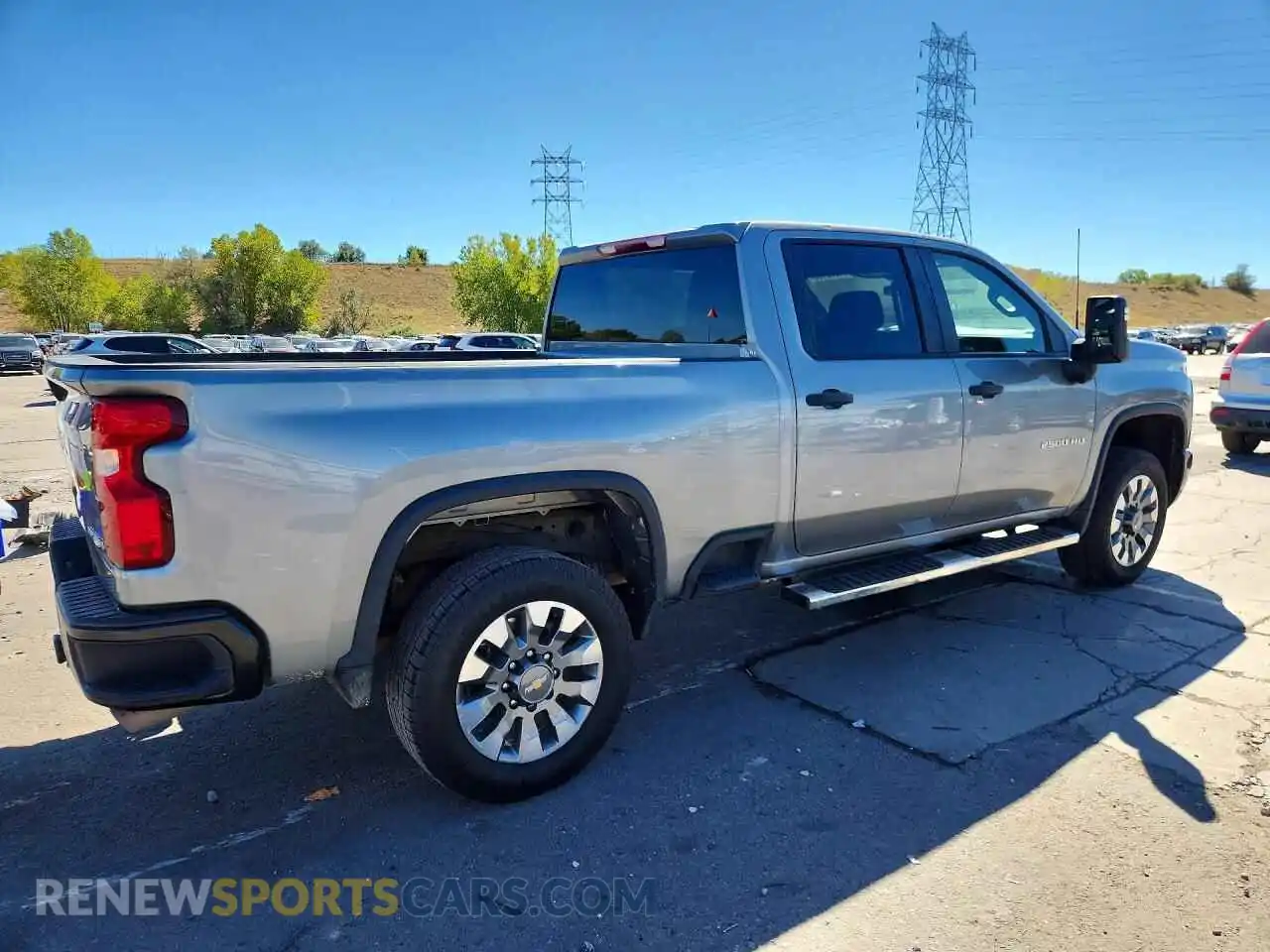 3 Photograph of a damaged car 2GC4YME77R1231177 CHEVROLET SILVERADO 2024