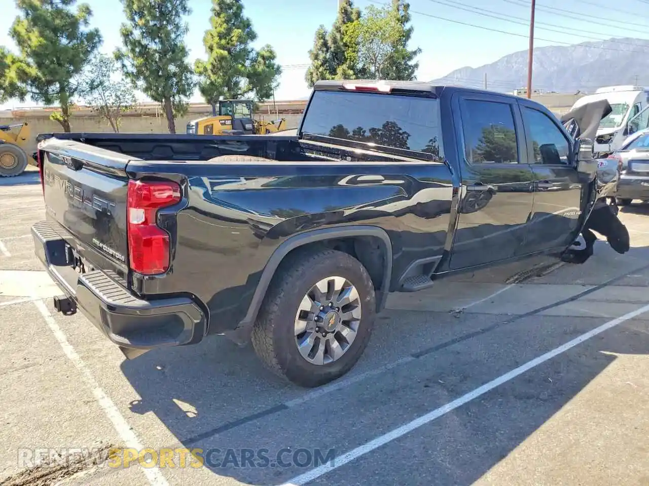 3 Photograph of a damaged car 2GC4YME77R1263899 CHEVROLET SILVERADO 2024