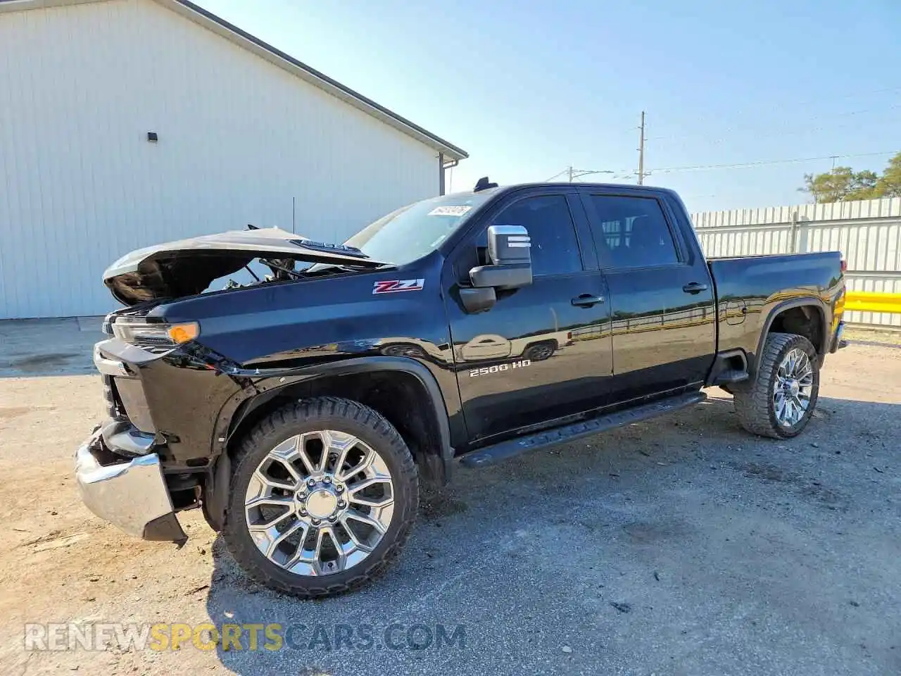 1 Photograph of a damaged car 2GC4YNE78R1235213 CHEVROLET SILVERADO 2024