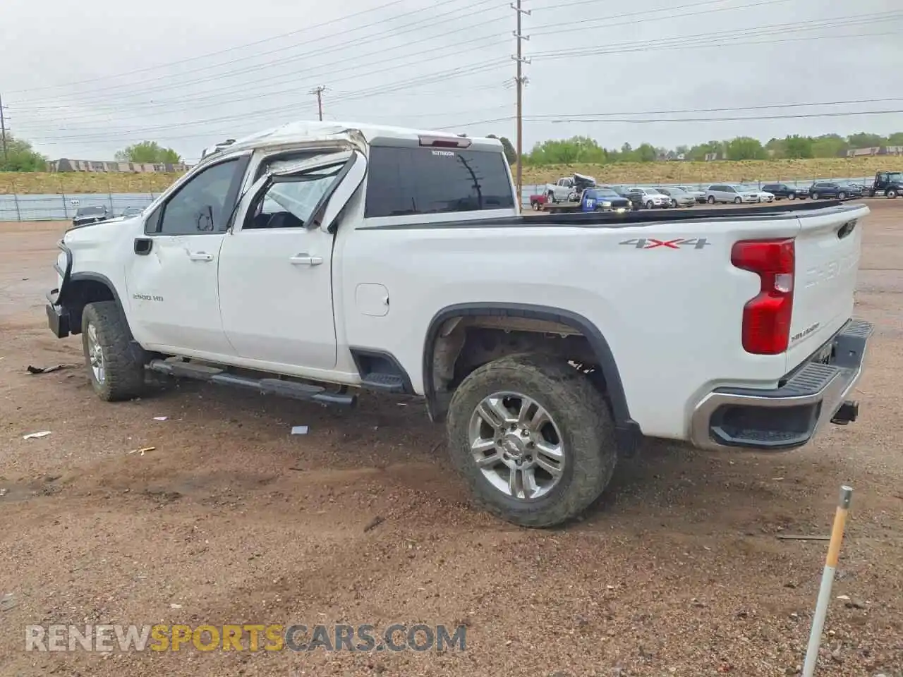 2 Photograph of a damaged car 2GC4YNEY1R1121370 CHEVROLET SILVERADO 2024