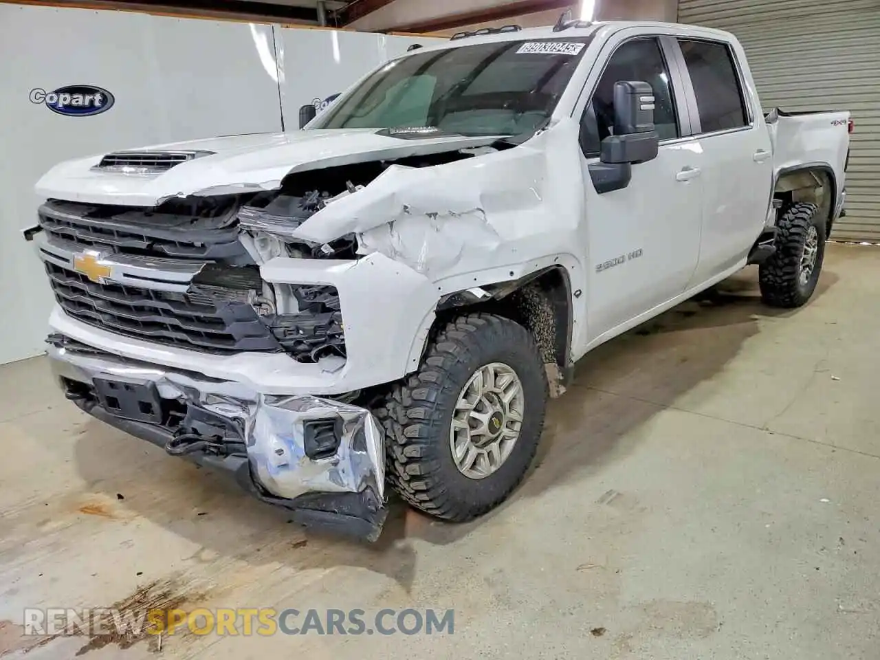 1 Photograph of a damaged car 2GC4YNEY1R1124639 CHEVROLET SILVERADO 2024