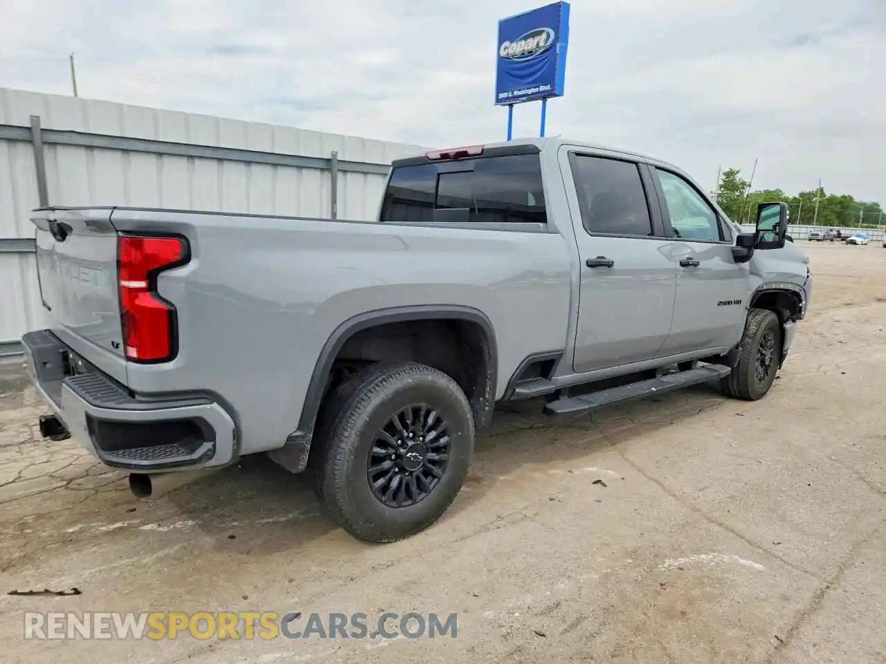 3 Photograph of a damaged car 2GC4YNEY7R1222560 CHEVROLET SILVERADO 2024