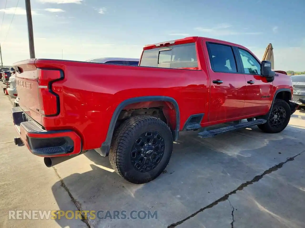 3 Photograph of a damaged car 2GC4YNEY8R1231297 CHEVROLET SILVERADO 2024