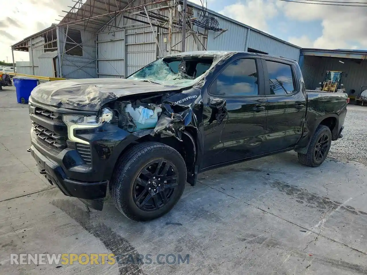 1 Photograph of a damaged car 2GCPADED2R1266586 CHEVROLET SILVERADO 2024