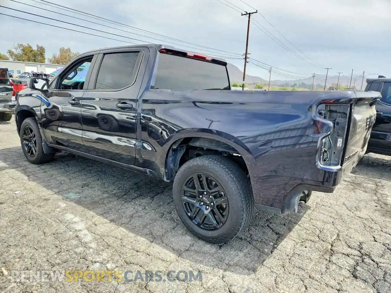 2 Photograph of a damaged car 2GCPADED3R1250350 CHEVROLET SILVERADO 2024