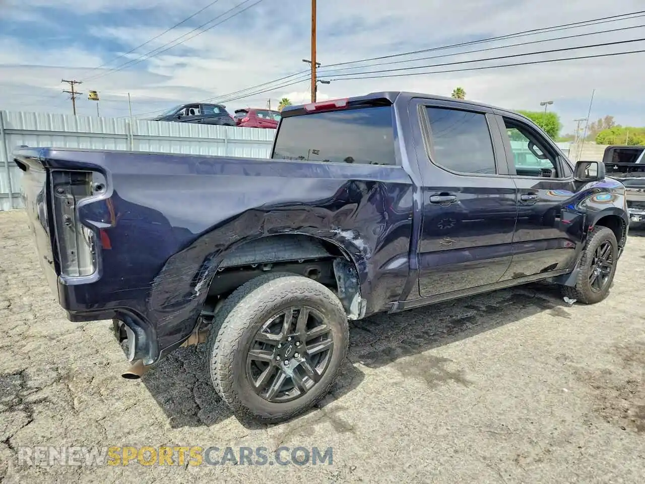 3 Photograph of a damaged car 2GCPADED3R1250350 CHEVROLET SILVERADO 2024