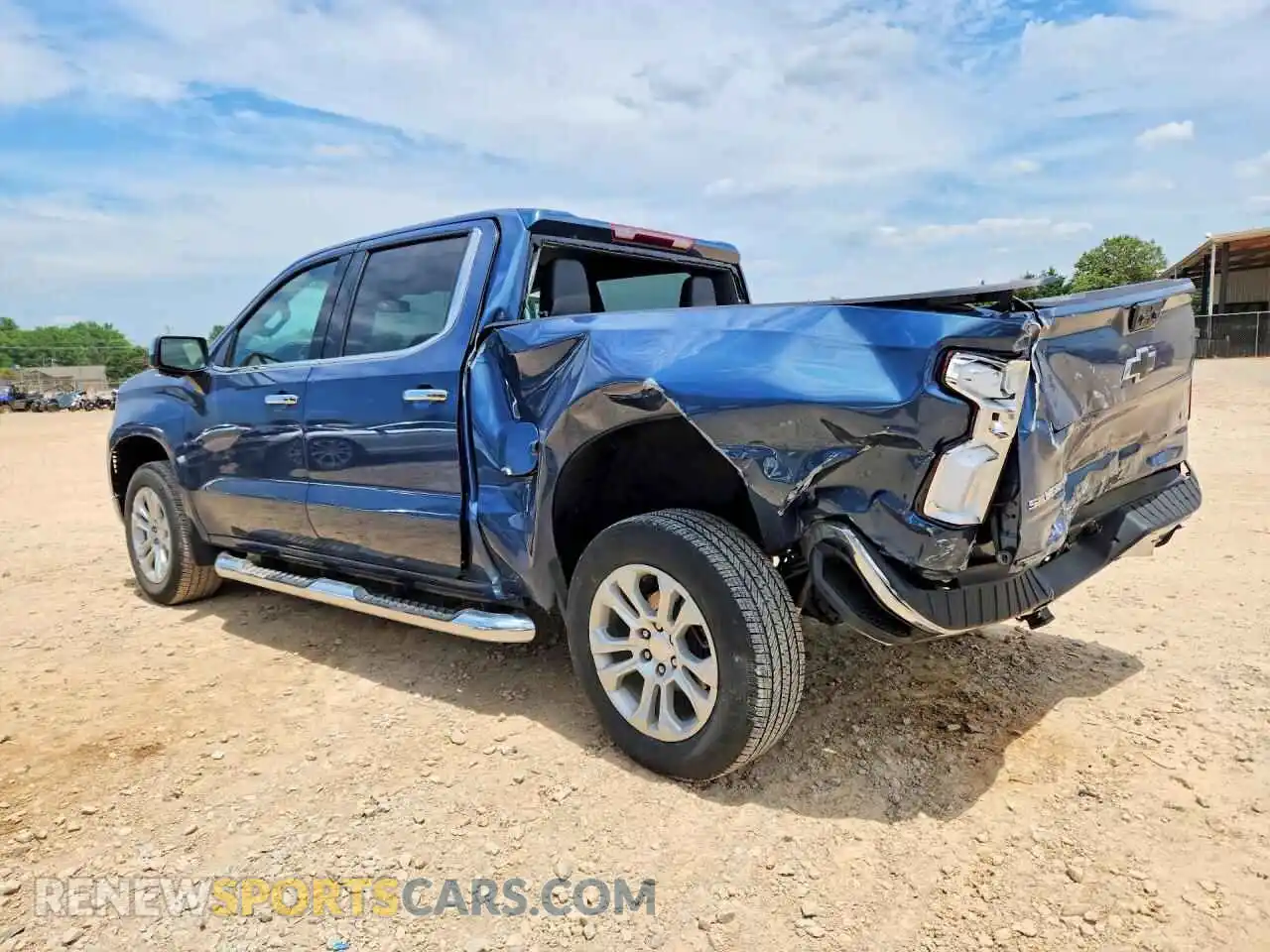 2 Photograph of a damaged car 2GCPAEED8R1154073 CHEVROLET SILVERADO 2024